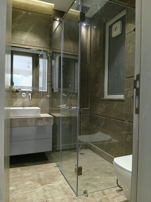 Attached Bathroom in 3 BHK Builder Floor at Greater Kailash I – for Sale