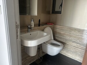 Bathroom in 2 BHK Apartment at Lodha New Cuffe Parade, Wadala – for Rent