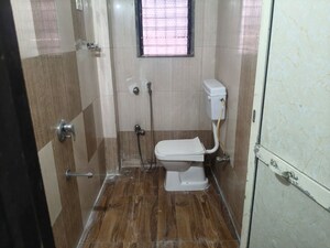 Bathroom in 2 BHK Apartment at Suncity Srushti CHS, Nerul Sector 27 – for Rent