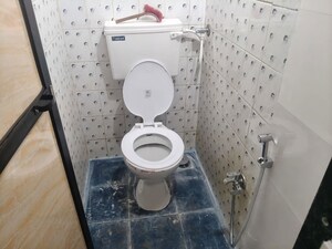 Bathroom in 1 BHK Apartment at Mahavir Niwas, Nerul Sector 21 – for Rent