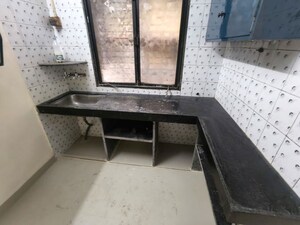 Kitchen in 1 BHK Apartment at Mahavir Niwas, Nerul Sector 21 – for Rent