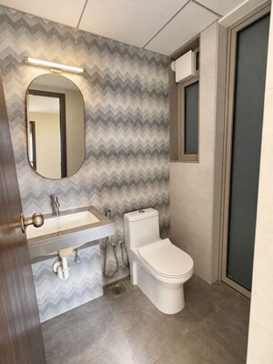 Bathroom in 2 BHK Apartment at Tata Serein, Pokhran Road No Two – for Rent