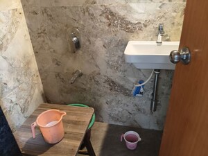Bathroom in 2 BHK Apartment at Sai Kutir CHS Nerul, Nerul Sector 21 – for Rent
