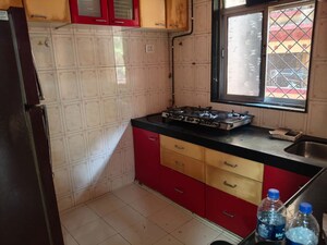 Kitchen in 2 BHK Apartment at Sai Kutir CHS Nerul, Nerul Sector 21 – for Rent