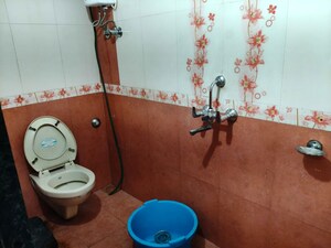 Bathroom in 2 BHK Apartment at Sai Kutir CHS Nerul, Nerul Sector 21 – for Rent