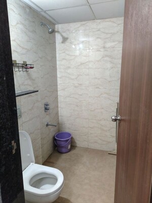 Bathroom in 2 BHK Apartment at Shapoorji Pallonji Joyville Hinjewadi, Hinjewadi – for Rent