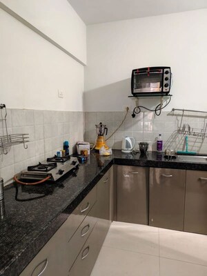 Kitchen in 2 BHK Apartment at Shapoorji Pallonji Joyville Hinjewadi, Hinjewadi – for Rent