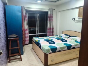 Bedroom in 2 BHK Apartment at Harbour Court, Nerul Sector 19a – for Rent