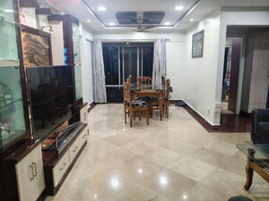 Living Room in 2 BHK Apartment at Harbour Court, Nerul Sector 19a – for Rent