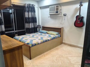 Bedroom in 2 BHK Apartment at Harbour Court, Nerul Sector 19a – for Rent