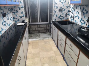 Kitchen in 2 BHK Apartment at Harbour Court, Nerul Sector 19a – for Rent