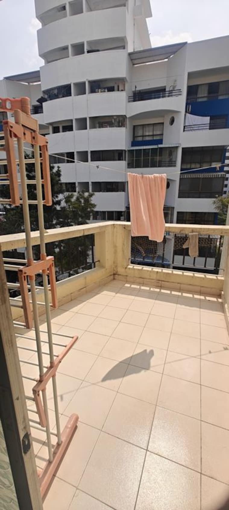 Balcony, kumar-suraksha 2 Bedroom 800 Sq.Ft. Apartment In Kondhwa Pune 10770256