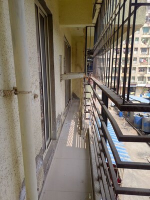 Balcony in 1 BHK Apartment at Dreams Nirman, Nalasopara West – for Rent