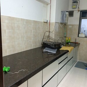 Kitchen in 3 BHK Apartment at Adani Group Western Heights, Andheri West – for Rent