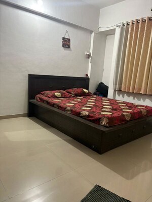 Bedroom in 1 BHK Apartment at Vishal Leela Residency, Kharadi – for Rent