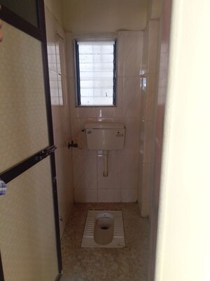 Bathroom in 1 BHK Apartment at Sahara Reliable Shreejee Empire, Nalasopara West – for Rent