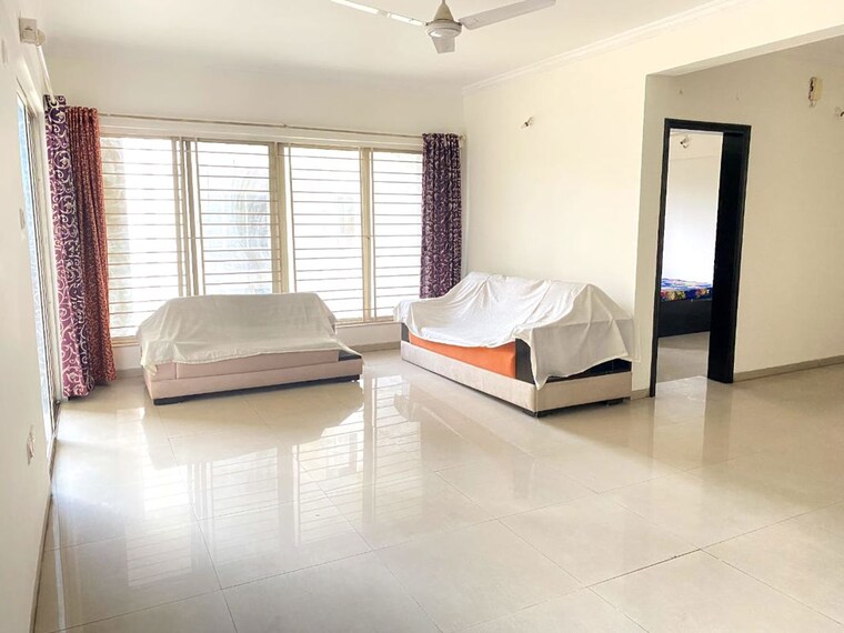 Living Room, rohan-tarang 3 Bedroom 1350 Sq.Ft. Apartment In Wakad Pune 10770324
