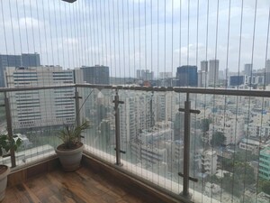 Balcony in 3 BHK Apartment at Sumadhura The Olympus, Financial District – for Rent