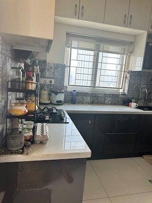 Kitchen in 3 BHK Apartment at Sumadhura The Olympus, Financial District – for Rent