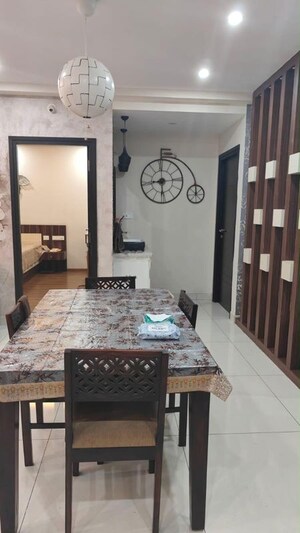 Dining area in 3 BHK Apartment at Sumadhura The Olympus, Financial District – for Rent