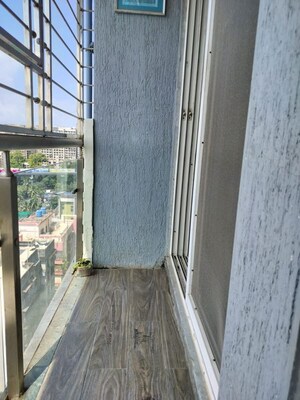Balcony in 2 BHK Apartment at Platinum Casa Millennia, Andheri West – for Rent