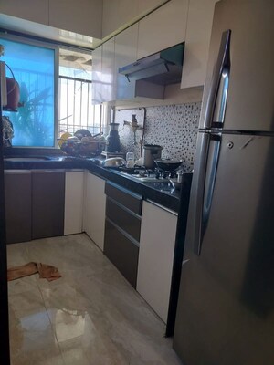 Kitchen in 2 BHK Apartment at Platinum Casa Millennia, Andheri West – for Rent