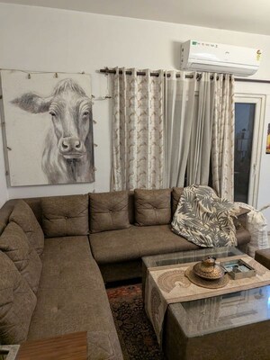 Living Room in 2 BHK Apartment at Divine Meadows, Sector 108 – for Sale