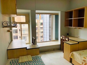 Living Room in 2 BHK Apartment at Bakers Field, Andheri West – for Rent