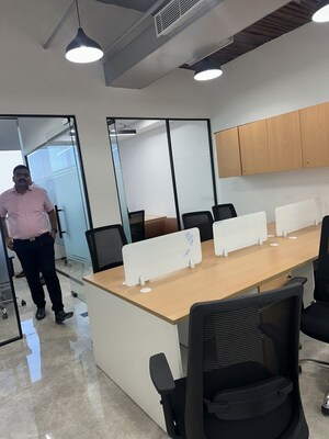 Team Area in  Office Space at Spaze Platinum Tower, Sector 47 – for Rent