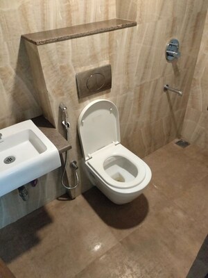 Bathroom in 1 BHK Apartment at Lodha Amara, Kolshet Road – for Sale