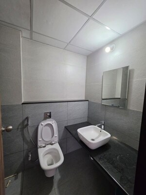 Bathroom in 2 BHK Apartment at Paranjape Blue Ridge, Hinjewadi – for Rent