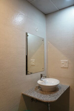 Bathroom in 1 RK Builder Floor at Sector 46 – for Rent