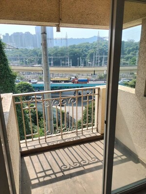 Balcony in 2 BHK Apartment at Shree Tirupati STG Signature Residency, Patlipada – for Sale