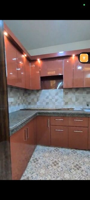 Kitchen in 2 BHK Builder Floor at Shalimar Garden – for Rent