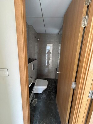 Bathroom in 2 BHK Apartment at Purva Clermont, Chembur – for Rent
