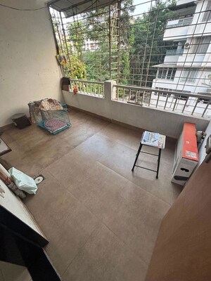 Balcony in 2 BHK Apartment at Vasudha Etasha, Kothrud – for Rent