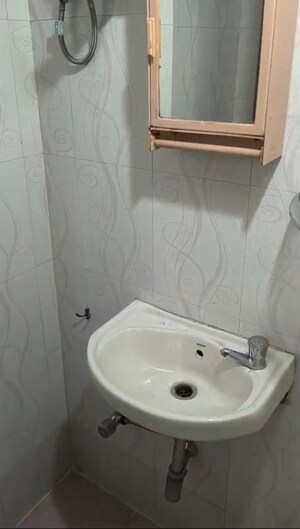 Bathroom in 1 BHK Apartment at Shree Sai Complex, Prabhadevi – for Rent