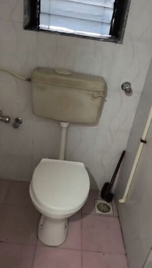 Bathroom in 1 BHK Apartment at Shree Sai Complex, Prabhadevi – for Rent