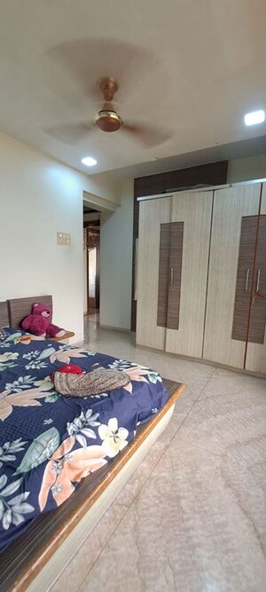 Bedroom in 3 BHK Apartment at Riddhi Siddhi Heights, Airoli – for Sale