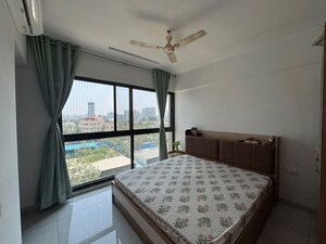 Bedroom in 2.5 BHK Apartment at Mantra Mirari, Koregaon Park – for Rent