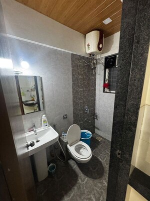 Bathroom in 2 BHK Apartment at Pristine Prolife 3, Wakad – for Rent