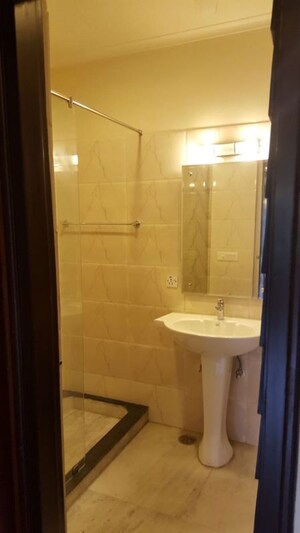 Bathroom in 3 BHK Builder Floor at Greater Kailash ii – for Rent