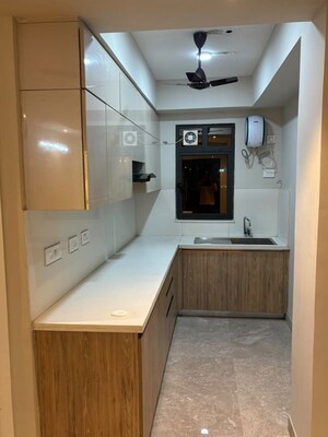 Kitchen in 3 BHK Apartment at Signature Global City 63A, Sector 63a – for Rent