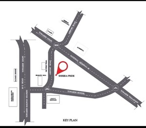 3 BHK Apartment – Map Location View at Bejai - for Sale