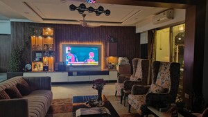 Living Room in 3 BHK Apartment at Indiranagar – for Rent