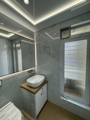 Attached Bathroom in 3 BHK Apartment at Joy Legend, Khar West – for Rent