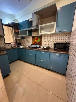 Kitchen in 3 BHK Builder Floor at Sushant Lok I – for Rent