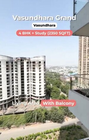 4 BHK Apartment – Exterior View View at Nandini The Vasundhara Grand, Vasundhara Sector 15 - for Sale