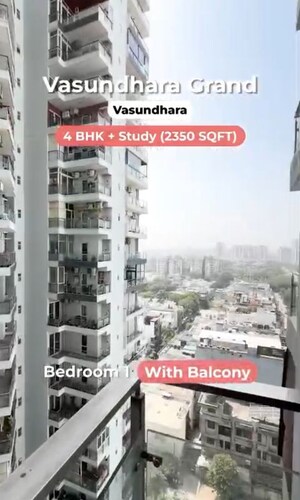 4 BHK Apartment – Exterior View View at Nandini The Vasundhara Grand, Vasundhara Sector 15 - for Sale
