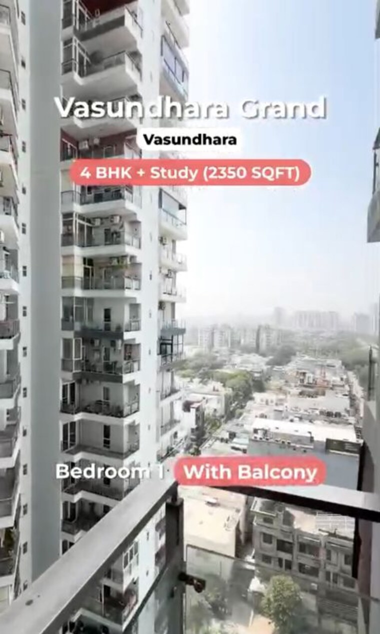 Exterior View, nandini-the-vasundhara-grand 4 Bedroom 2250 Sq.Ft. Apartment In Vasundhara Sector 15 Ghaziabad 10770702